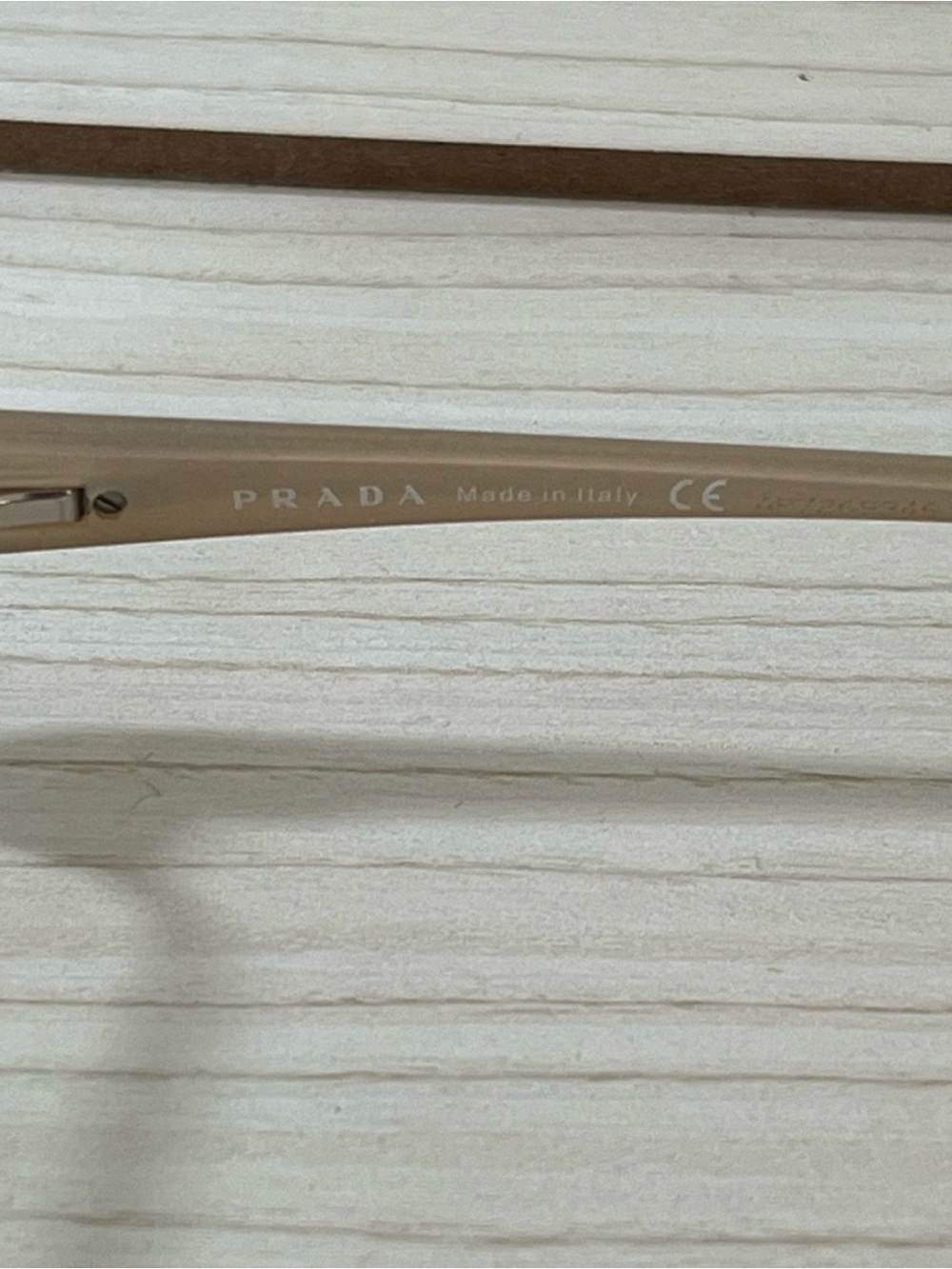 Prada VPR 66H 3BQ-101
Square Beige Silver Eyeglasses
Optical Frame 52-16-135 - Picture 4 of 7